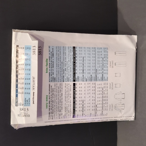 Butterick 3813 See & Sew Uncut Sewing Pattern Size 14,16,18 - Picture 2 of 4